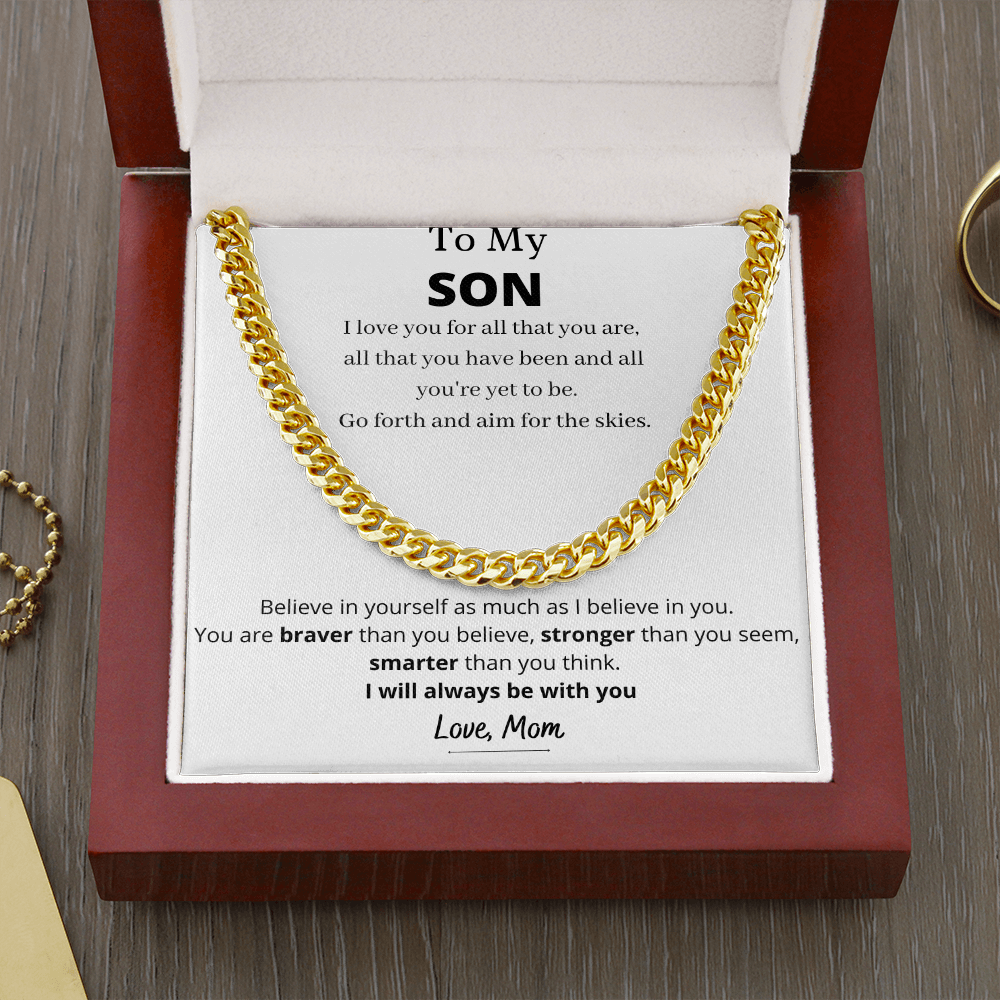 To My Son, Love Mom