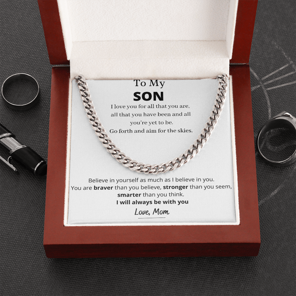 To My Son, Love Mom